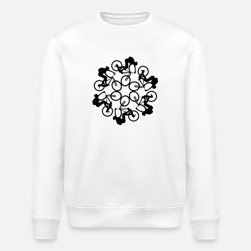 VTT vtt - Sweat bio ROLLER Stanley/Stella Unisexe - blanc