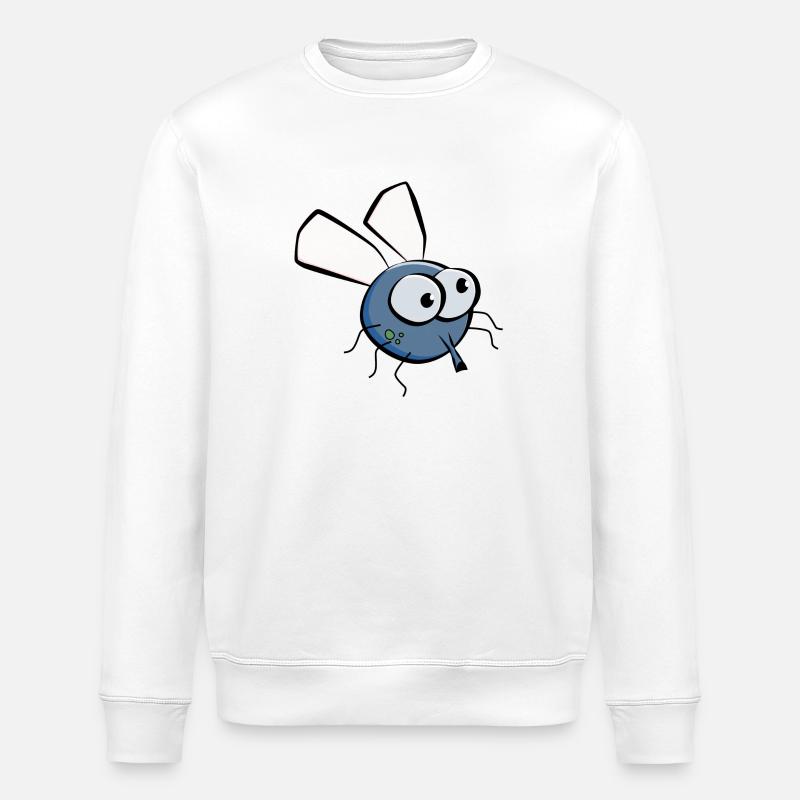 moustique drôle - Sweat bio ROLLER Stanley/Stella Unisexe - blanc