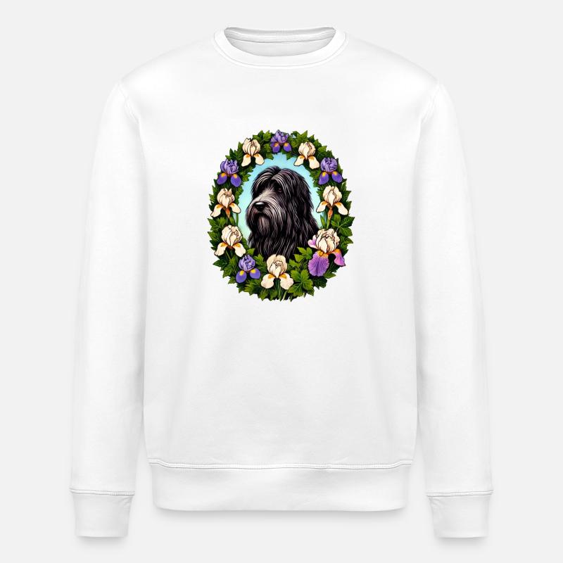 Braird Hund - Stanley/Stella Unisex Bio-Sweatshirt ROLLER - Weiß