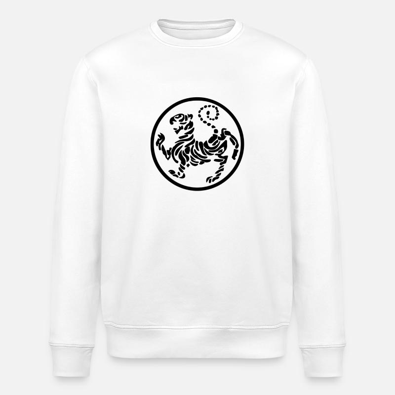 karaté - Sweat bio ROLLER Stanley/Stella Unisexe - blanc