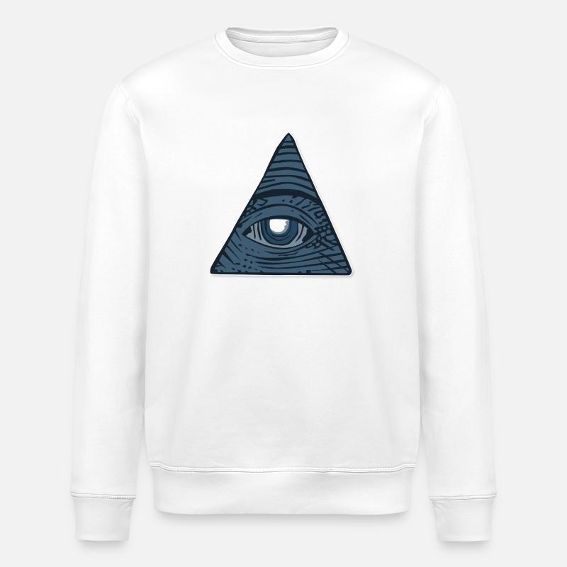 Illuminati - Stanley/Stella Unisex Bio-Sweatshirt ROLLER - Weiß