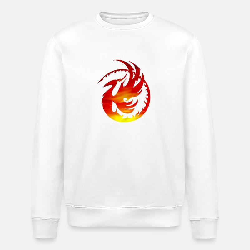 Phoenix Squad - Stanley/Stella Unisex Bio-Sweatshirt ROLLER - Weiß