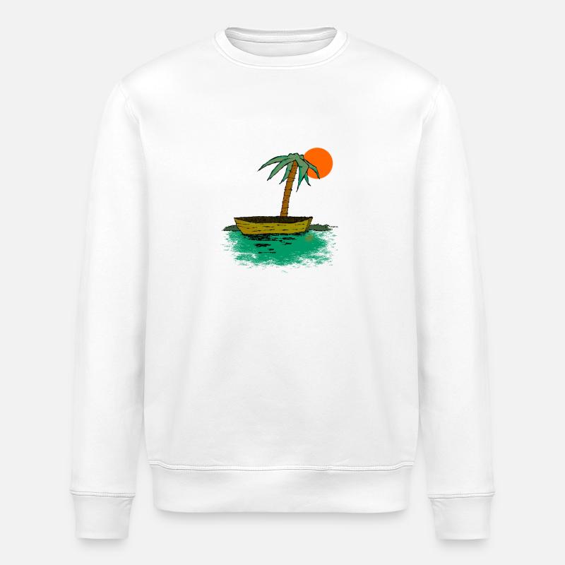 Emilia und Sonia - Stanley/Stella Unisex Bio-Sweatshirt ROLLER - Weiß