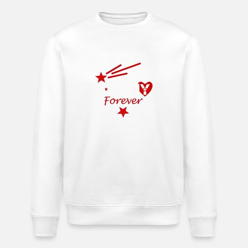 Johnny forever - Sweat bio ROLLER Stanley/Stella Unisexe - blanc