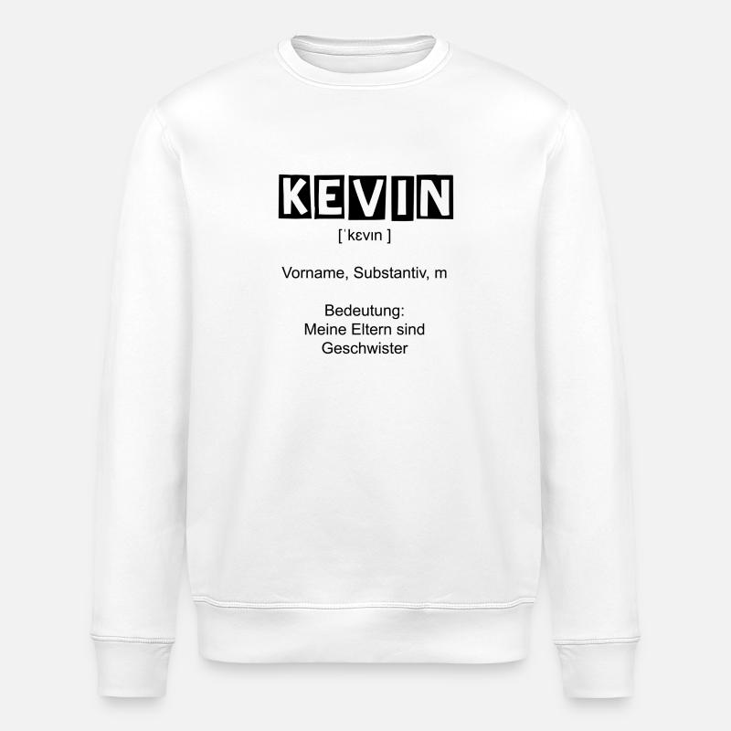 Kevin - Stanley/Stella Unisex Bio-Sweatshirt ROLLER - Weiß