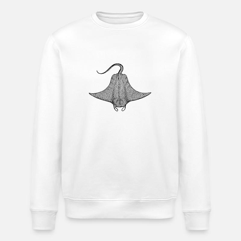 patin - Sweat bio ROLLER Stanley/Stella Unisexe - blanc