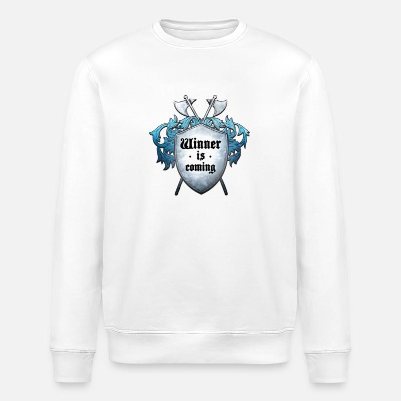 Der Gewinner kommt - Stanley/Stella Unisex Bio-Sweatshirt ROLLER - Weiß