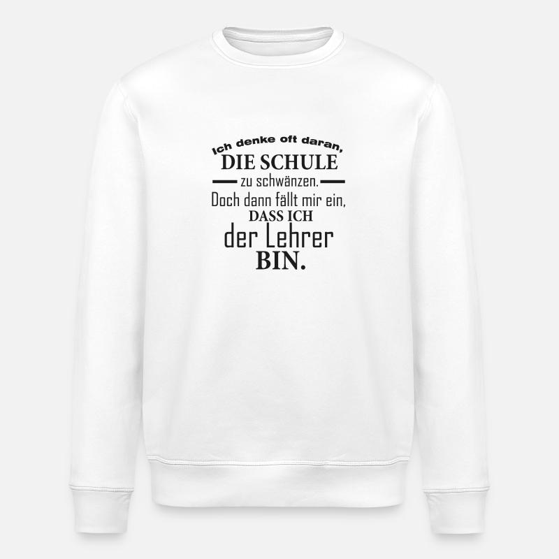 Lehrer - Stanley/Stella Unisex Bio-Sweatshirt ROLLER - Weiß