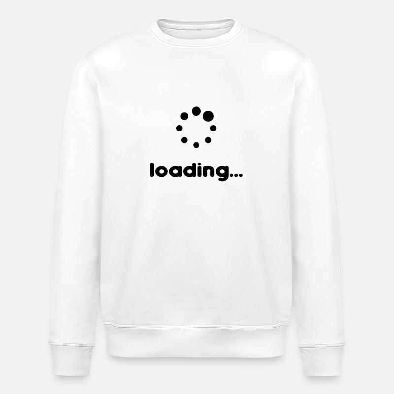 Bitte warten - Loading... - Stanley/Stella Unisex Bio-Sweatshirt ROLLER - Weiß