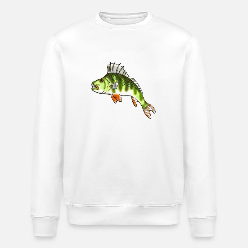 perch - Stanley/Stella ROLLER Unisex Organic Sweatshirt - white