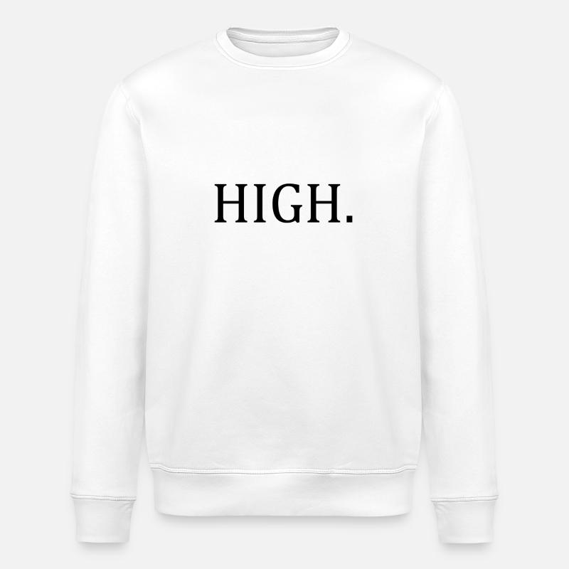high. - Stanley/Stella Unisex Bio-Sweatshirt ROLLER - Weiß