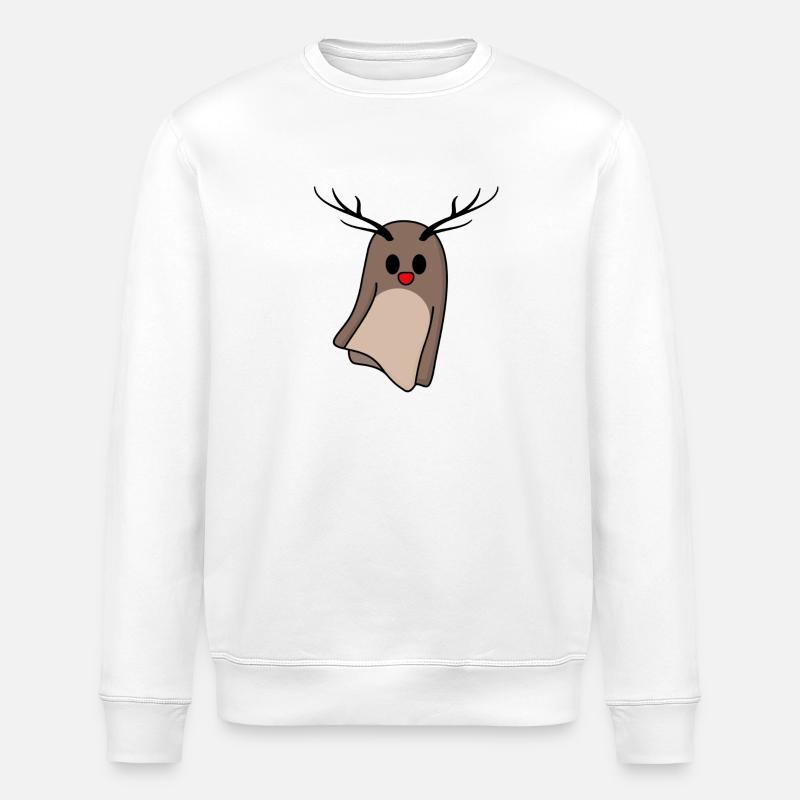 Weihnachtsgeist - Stanley/Stella Unisex Bio-Sweatshirt ROLLER - Weiß
