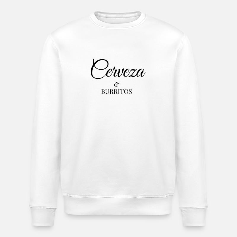 Cerveza & Burritos - Stanley/Stella Unisex Bio-Sweatshirt ROLLER - Weiß