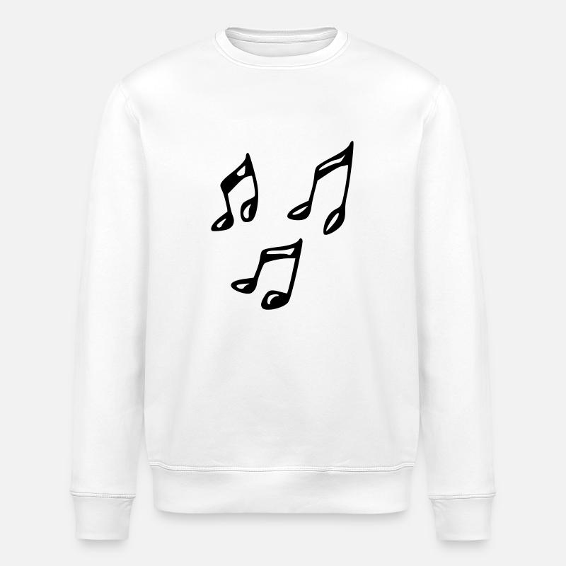 Note - Stanley/Stella Unisex Bio-Sweatshirt ROLLER - Weiß