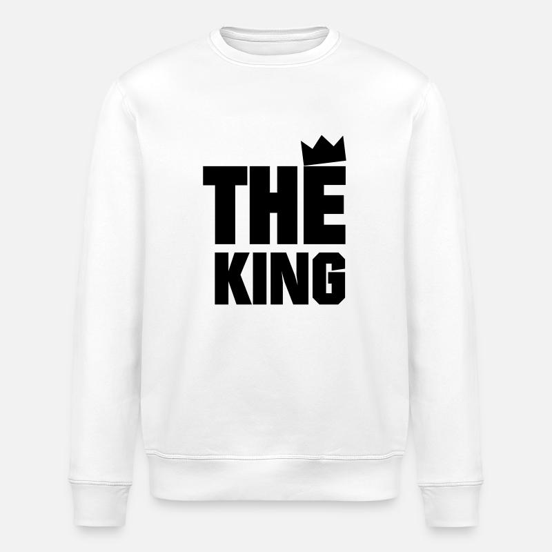 The King - Sweat bio ROLLER Stanley/Stella Unisexe - blanc