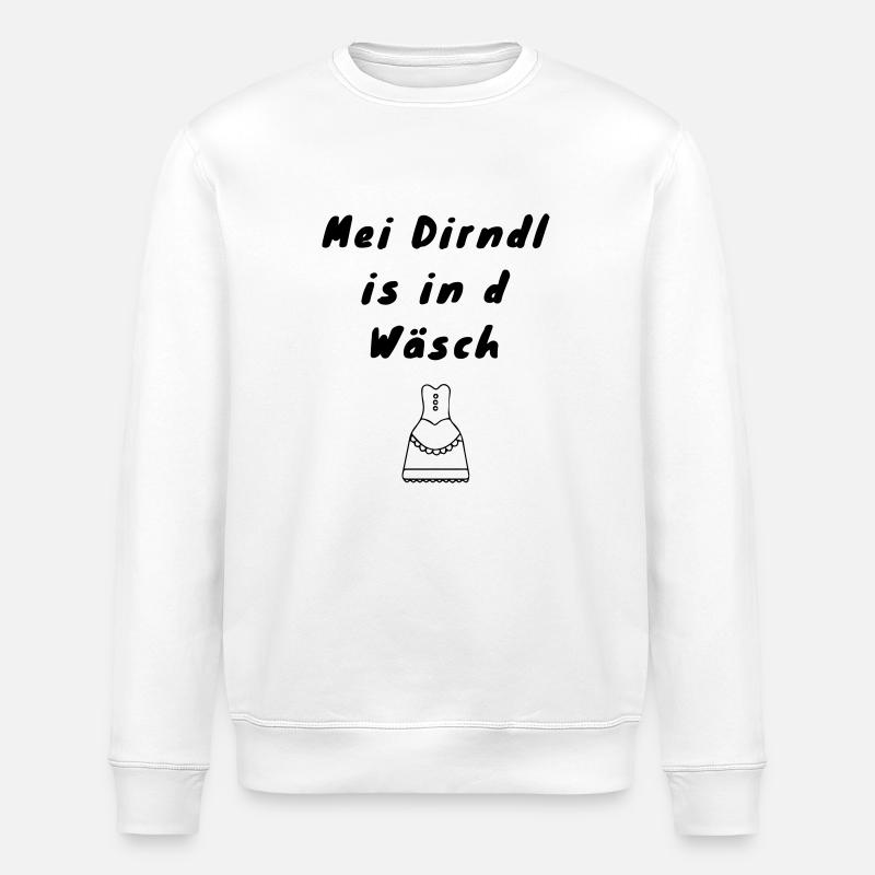 dirndl - Stanley/Stella Unisex Bio-Sweatshirt ROLLER - Weiß