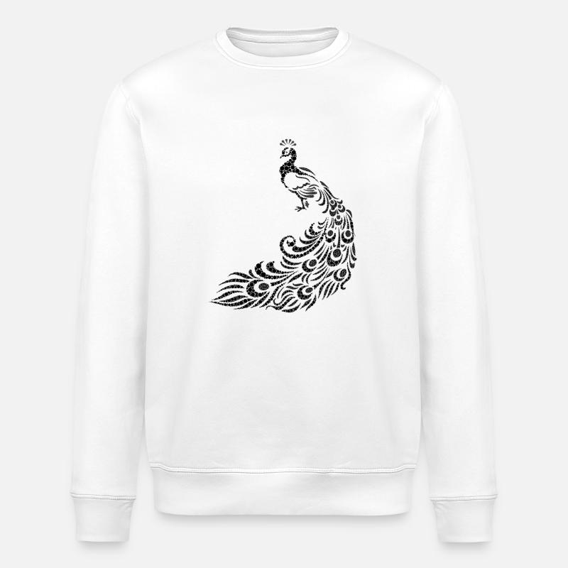 paon - Sweat bio ROLLER Stanley/Stella Unisexe - blanc