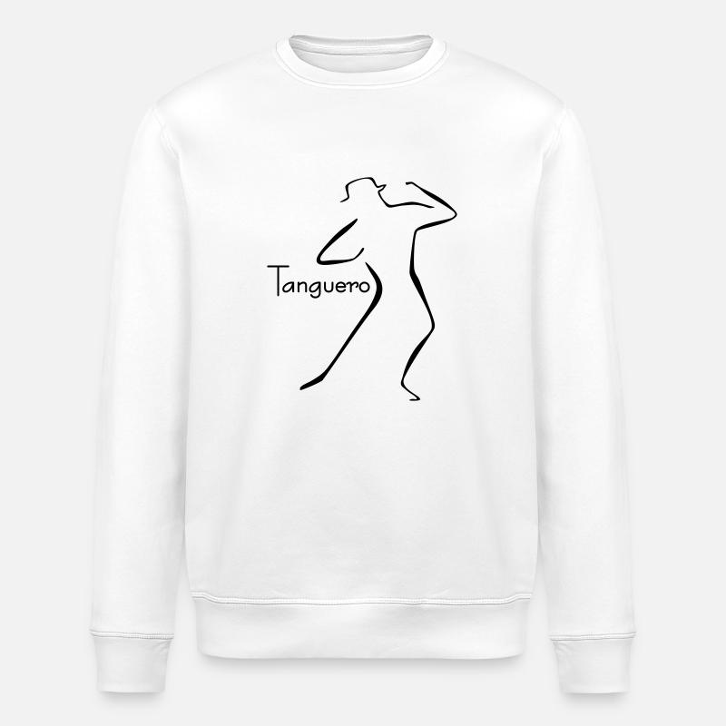 Tango-5 - Stanley/Stella Unisex Bio-Sweatshirt ROLLER - Weiß