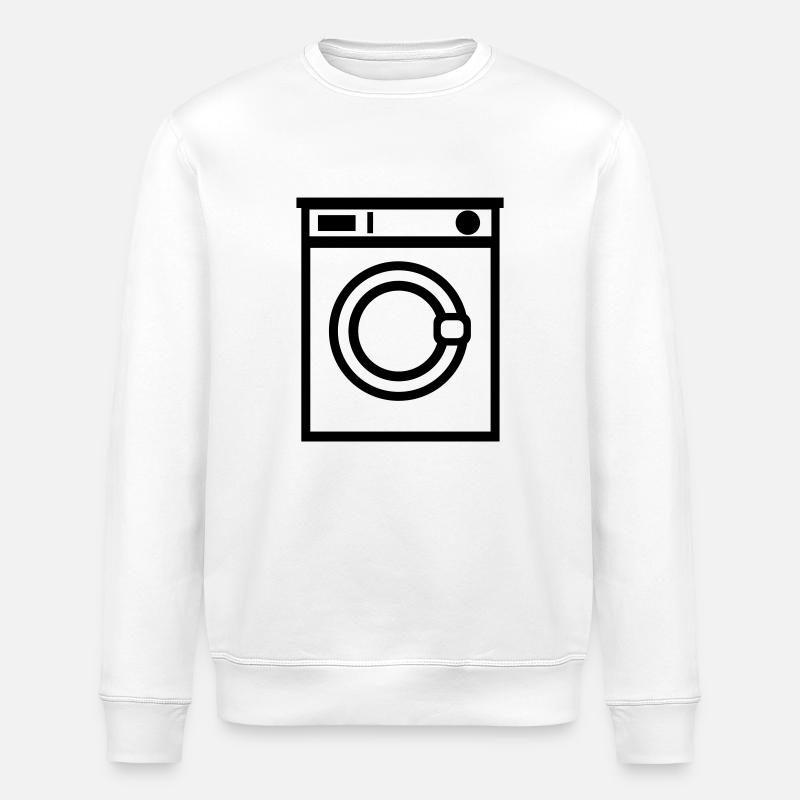 Washing machine - Stanley/Stella ROLLER Unisex Organic Sweatshirt - white