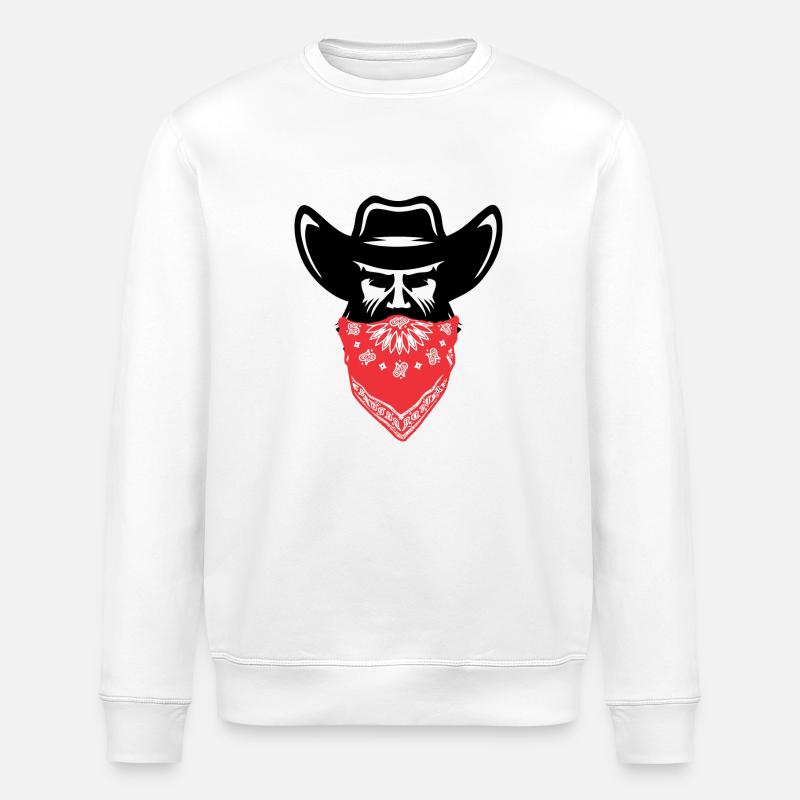 bandit - Stanley/Stella Unisex Bio-Sweatshirt ROLLER - Weiß