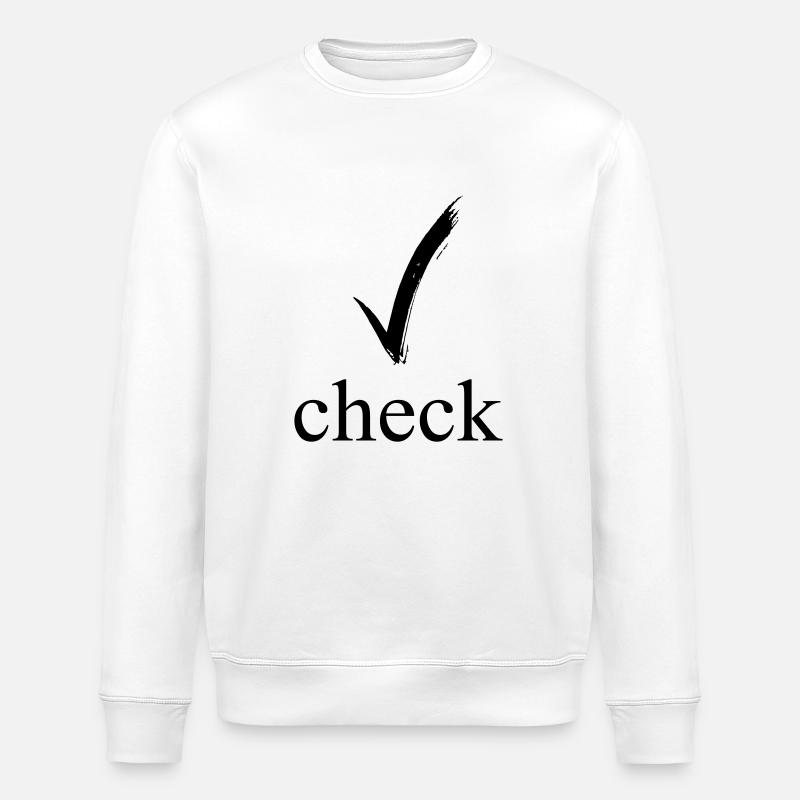 check - Stanley/Stella Unisex Bio-Sweatshirt ROLLER - Weiß