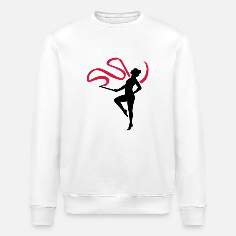Gymnastics - Stanley/Stella ROLLER Unisex Organic Sweatshirt - white
