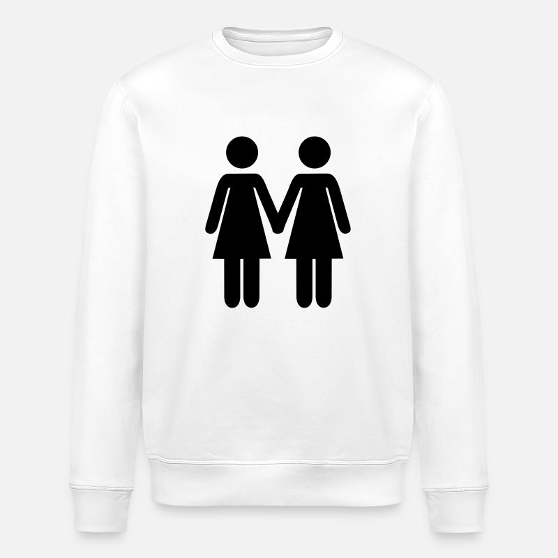 Lesbien - Sweat bio ROLLER Stanley/Stella Unisexe - blanc