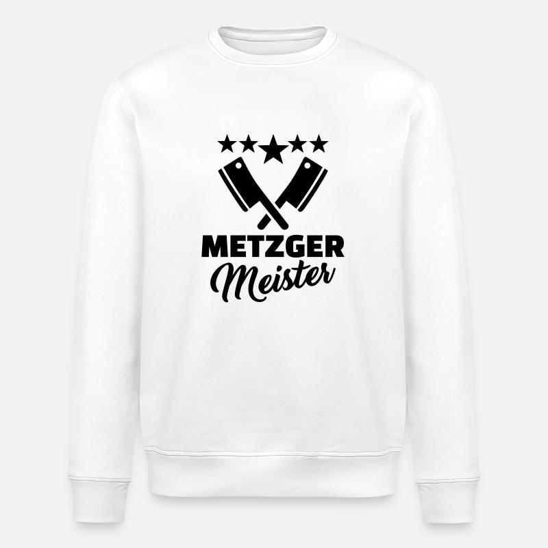 Metzger - Stanley/Stella Unisex Bio-Sweatshirt ROLLER - Weiß