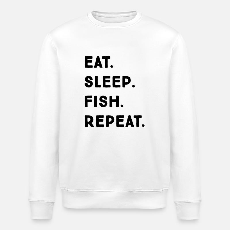 Sportfischer - Stanley/Stella Unisex Bio-Sweatshirt ROLLER - Weiß