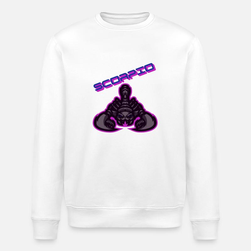 Scorpio - Stanley/Stella Unisex Bio-Sweatshirt ROLLER - Weiß