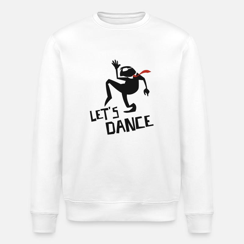 Let's dance - Sweat bio ROLLER Stanley/Stella Unisexe - blanc