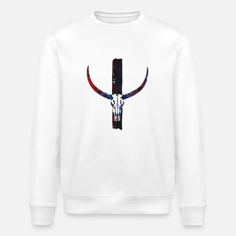 Tengri - Stanley/Stella Unisex Bio-Sweatshirt ROLLER - Weiß