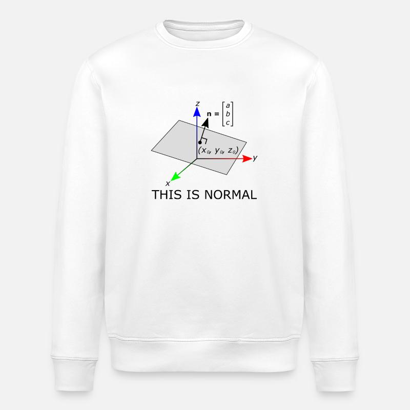 Das ist normal - Stanley/Stella Unisex Bio-Sweatshirt ROLLER - Weiß