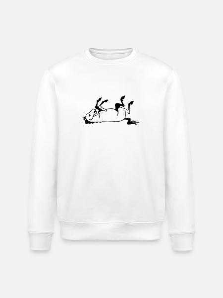 Dead Horse - Sweat bio ROLLER Stanley/Stella Unisexe - blanc