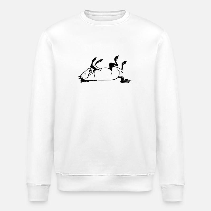 Dead Horse - Stanley/Stella ROLLER Unisex Organic Sweatshirt - white