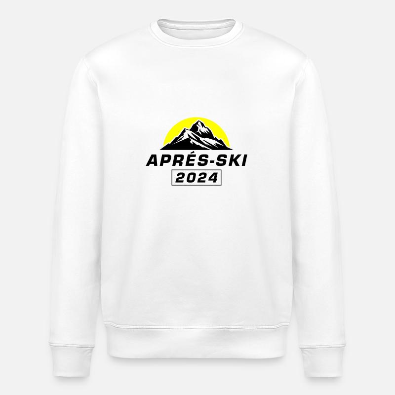 Après Ski 2024 - Stanley/Stella ROLLER Unisex Organic Sweatshirt - white
