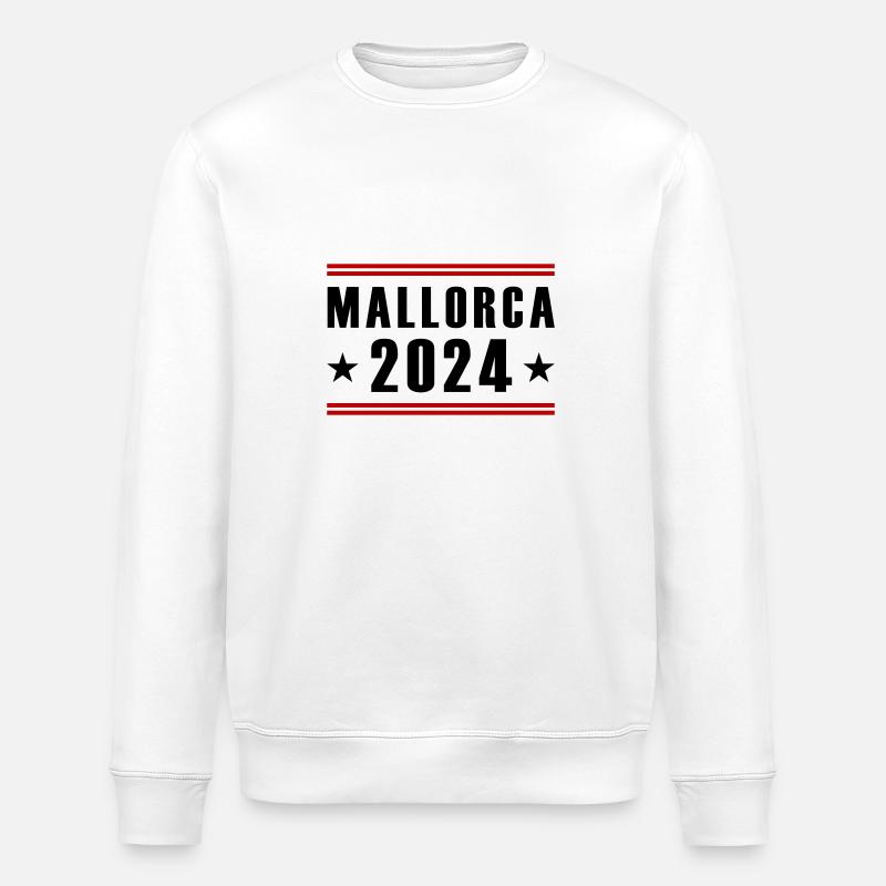 Mallorca 2024 - Stanley/Stella Unisex Bio-Sweatshirt ROLLER - Weiß