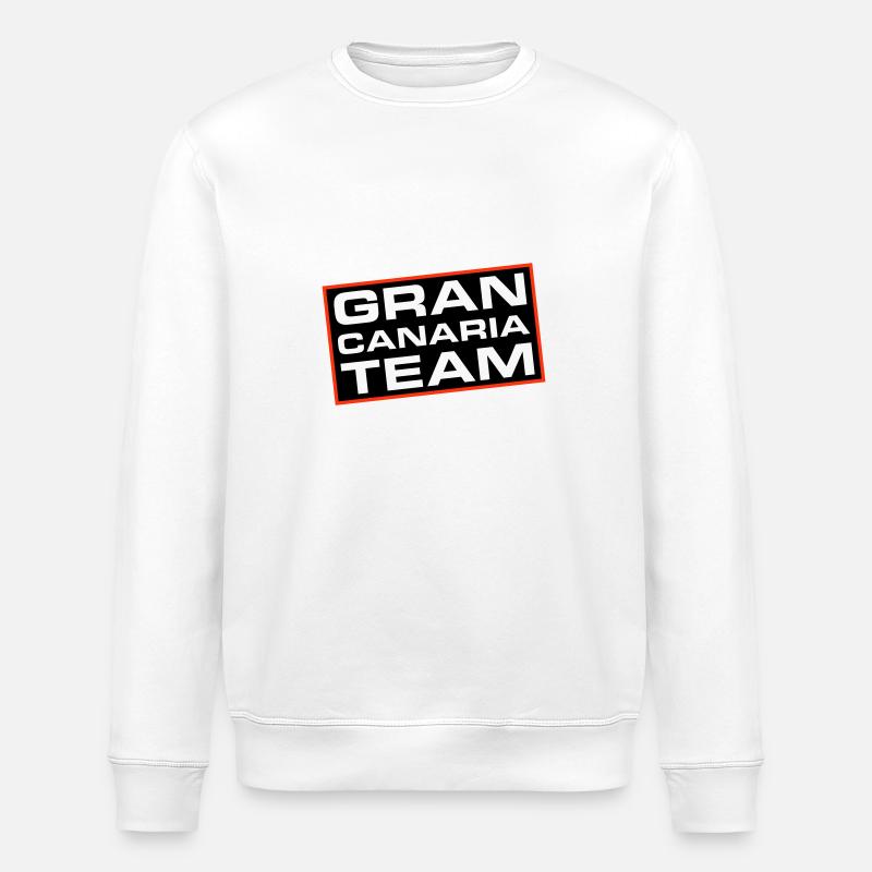 Gran Canaria Team - Stanley/Stella ROLLER Unisex Organic Sweatshirt - white