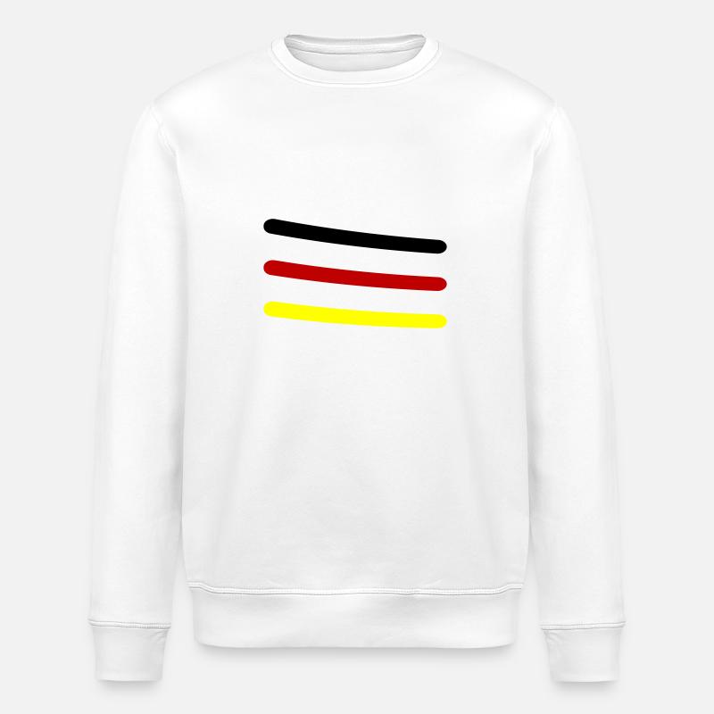 Ligne Allemagne - Sweat bio ROLLER Stanley/Stella Unisexe - blanc