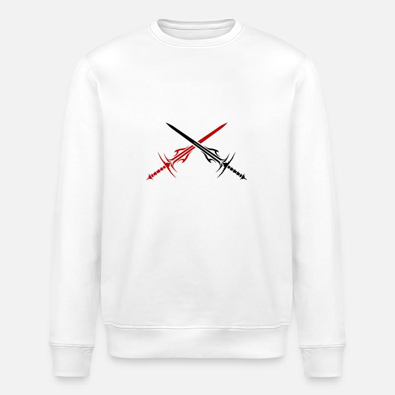 Élément d’épée - Sweat bio ROLLER Stanley/Stella Unisexe - blanc