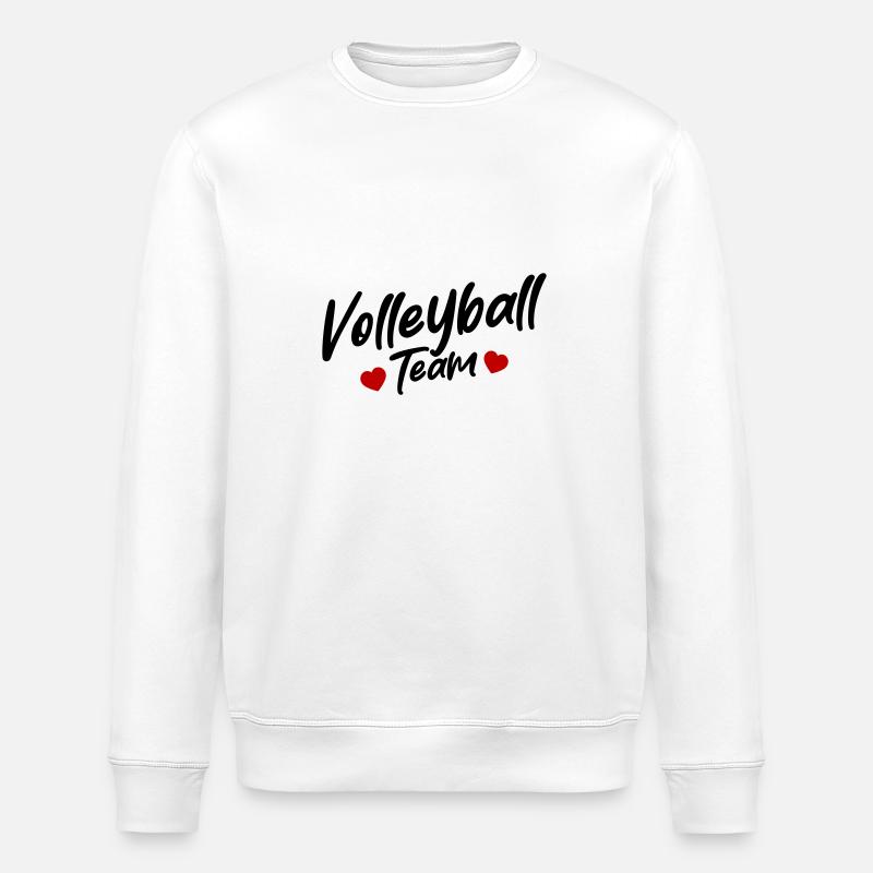 Équipe de volley-ball - Sweat bio ROLLER Stanley/Stella Unisexe - blanc