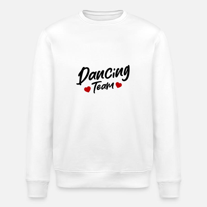 Dancing Team - Stanley/Stella ROLLER Unisex Organic Sweatshirt - white