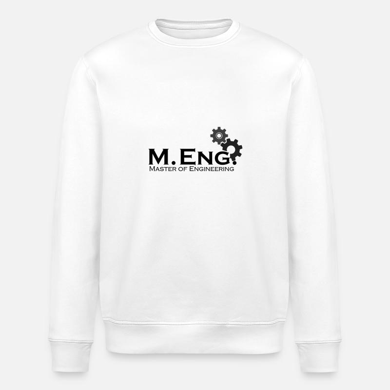 Master d’ingénierie avec engrenage - Sweat bio ROLLER Stanley/Stella Unisexe - blanc
