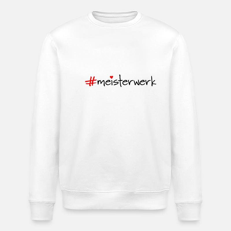 Chef-d'œuvre - Sweat bio ROLLER Stanley/Stella Unisexe - blanc