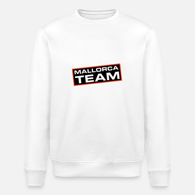 Équipe de Majorque - Sweat bio ROLLER Stanley/Stella Unisexe - blanc