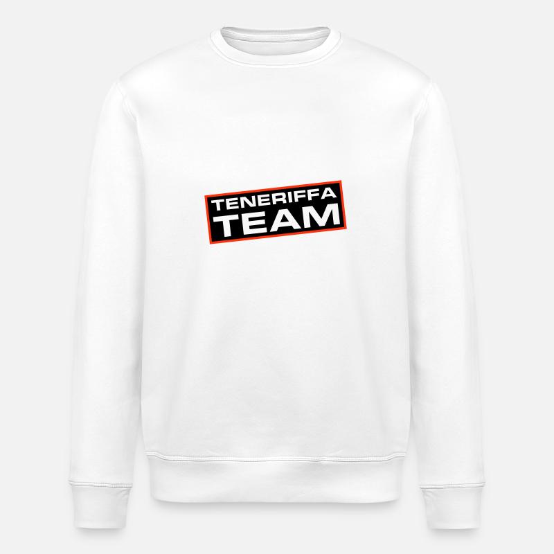 Tenerife Team - Stanley/Stella ROLLER Unisex Organic Sweatshirt - white