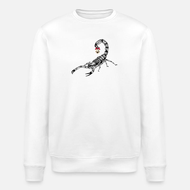 Skorpion - Stanley/Stella Unisex Bio-Sweatshirt ROLLER - Weiß