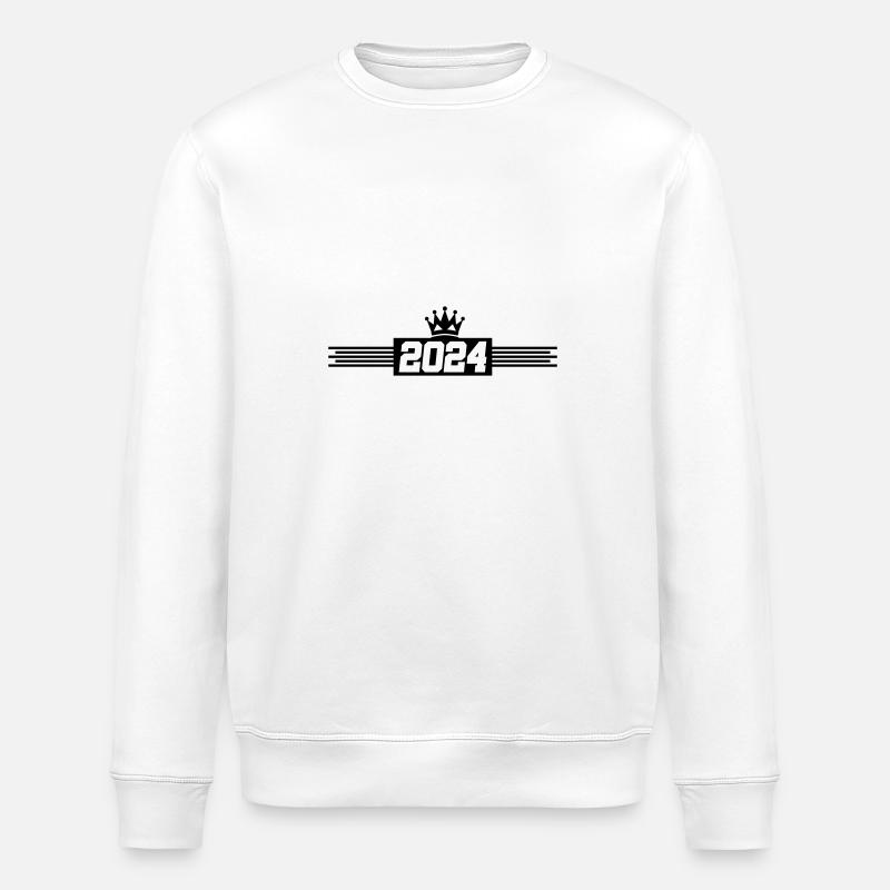 2024 Krone - Stanley/Stella Unisex Bio-Sweatshirt ROLLER - Weiß