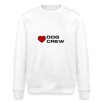 Dog Crew - Stanley/Stella Unisex Bio-Sweatshirt ROLLER - Weiß - Vorne - Nik (191cm)