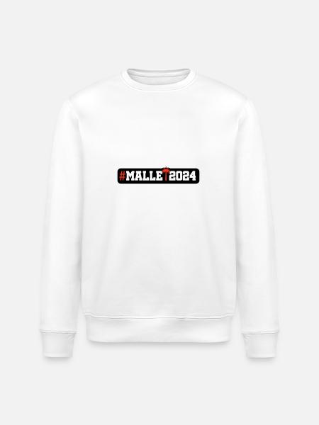 Malle 2024 - Stanley/Stella Unisex Bio-Sweatshirt ROLLER - Weiß